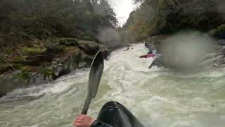 Canyon Creek of The Lewis Kayaking [upl. by Madeline]