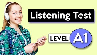 A1 Listening Test  English Listening Test [upl. by Binnie]