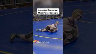 Ryan Crookham took out his teammate and 6 ranked wrestler at 133 Connor McGonagle 😳 [upl. by Tina]