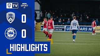 HIGHLIGHTS  Coleraine 00 Larne  9th March 2024 [upl. by Arlan]