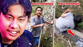 batu menangis yang membuat tertawa 😂  REACT MEME KOCAK [upl. by Acebber]