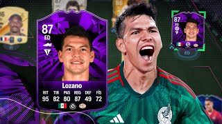 LA CABRA HA VUELTO LOZANO 87 FC PRO REVIEW  EA FC 24 ULTIMATE TEAM [upl. by Ajnin]