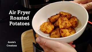 Air Fryer Roasted Potatoes  Easy Cooking Beginner Friendly [upl. by Jeunesse]