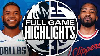 MAVERICKS at CLIPPERS  NBA PRESEASON FULL GAME HIGHLIGHTS  October 14 2024 [upl. by Eanert]