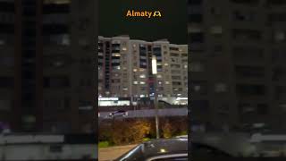 night 🎆 view of Almaty 🫶 Kazakhstan 🇰🇿  nightlongdrive nightdrives music love explore [upl. by Odelinda558]