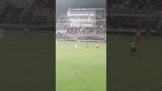 Bangladesh vs Maldives Friendly match at Bashundhara kings Arena [upl. by Feune]