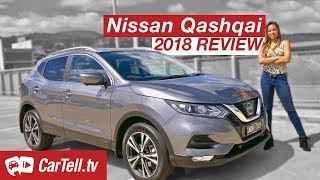 2018 Nissan Qashqai Review  CarTelltv [upl. by Arramat653]