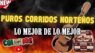 PUROS CORRIDOS NORTEÑOS LO MEJOR DE LO MEJOR [upl. by Ahtreb323]