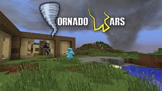 Minecraft Tornado Wars 4 Finale Wither Base Destruction [upl. by Neelehtak254]