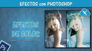 Efecto de color sencillo  Photoshop Tutorial [upl. by Adnalor156]