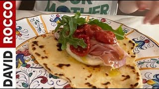 HOW TO MAKE Homemade Naan and Yogurt Flatbread  David Roccos Recipes [upl. by Nasah]