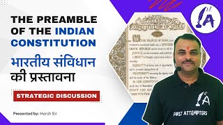 The Preamble of Indias Constitution A Comprehensive Analysis  1st Attempters [upl. by Leumel313]