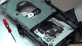 XModdz Repairs DVD Disk Drive Belt Replacement [upl. by Horvitz854]