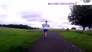 Tollcross parkrun Glasgow 2023 route  full run [upl. by Mook]