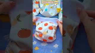 How to Save Money on Diapers Use Baby Washable Cloth Diapers Nappies [upl. by Assirrec]