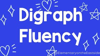 Digraph Word Fluency [upl. by Aleahs]