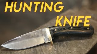 80 Year Old Blacksmith Forges Hunting Knife [upl. by Ayokal]