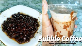 মাত্র ৫০ টাকায় ভাইরাল বোবা কফি রেসিপি  Boba coffee recipe  Bubble coffee  Boba recipe [upl. by Lovich]