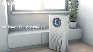 Coway AP1516D Máy lọc khí sang trọng HEPA Diện tích 50m2 Lọc 9999 vi rút Màu Trắng [upl. by Dinerman]