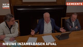 NIEUWE INZAMELDAGEN AFVAL [upl. by Elwyn719]