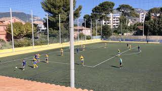 Toulon football le SC Toulon contre SC air belU16 régional score 1a1 2èm mitemps le 171021 [upl. by Germano]