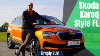 Skoda Karoq Style FL 15 Tsi 150KM DSG 2022 Simply SUV [upl. by Eliam]