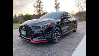 2022 Hyundai Veloster N Acceleration [upl. by Serena]