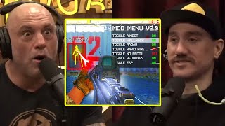 Using Neuralink For Video Games AimBot  Joe Rogan amp Noland Arbaugh [upl. by Morganne]