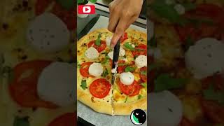 Pizza Carbonara  Creamy quick and easy recipe pizza shorts [upl. by Notlim655]