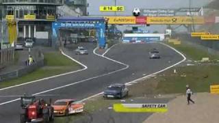 VW Scirocco RCup Biela Grohs Crash Nürburgring [upl. by Viviene33]