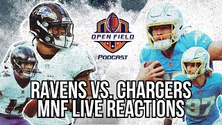 Is this the Beginning of the End for the Ravens  OFP Week 12 MNF Ravens vs Chargers Live Reaction [upl. by Adnala]