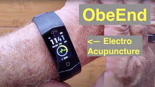 ObeEnd Weight Loss Wristband using TENS and Electro Acupuncture Technology Unboxing and 1st Look [upl. by Ybbed]