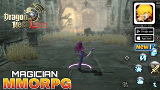 DRAGON NEST L  MAGICIAN CLASS NEW MMORPG GAMEPLAY FOR ANDROIDiOS [upl. by Foy535]