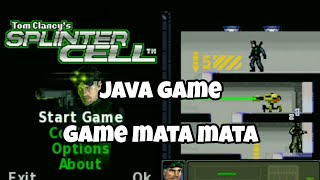 Splitter Cell Game Tom Clancys Splinter Cell Java Game From Gameloft playthough [upl. by Akemahs]