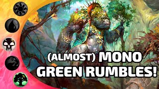 🟢⚫This Deck Solved The BIG Mono Green Problem  MTG Arena Standard Aggro Deck List Ixalan LCI [upl. by Mathe]