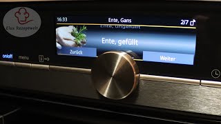 Test Ente gefüllt ein Backofengericht aus dem Siemens Dampfbackofen iQ700 [upl. by Catie]