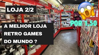 COMO É UMA LOJA RETRO GAMES 22 retrogaming junk raros [upl. by Sisely947]