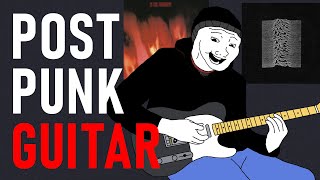 How to play PostPunk guitar in 2 minutes [upl. by Elinnet]