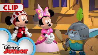 King Ludwigs Heroic Knight 👑  Mickey Mouse Funhouse  disneyjr​ [upl. by Libna]