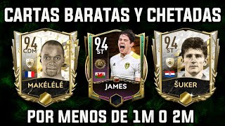 ¡10 CARTAS CHETADAS y REGALADAS de PRECIO  POR MENOS de 1 o 2 MILLONES de MONEDAS  FIFA MOBILE 22 [upl. by Hung]