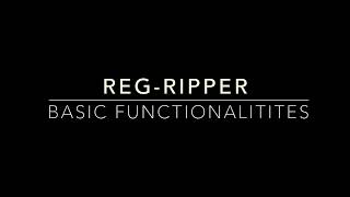 RegRipper  Basic functionalities [upl. by Idnyc]