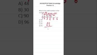 ASVABPiCAT Math Knowledge Practice Test Question Series and Sequences acetheasvab grammarhero [upl. by Salakcin]