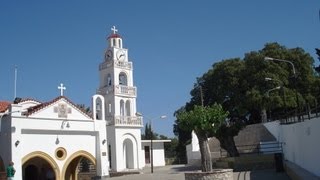 Grèce ile de Rhodes léglise Orthodoxe de Tsampika [upl. by Rianon197]