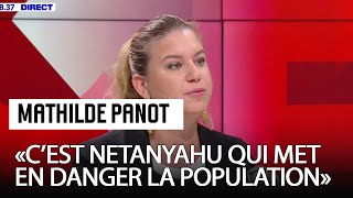 MATHILDE PANOT DIT LES TERMES SUR LE CONFLIT AU LIBAN [upl. by Seed]