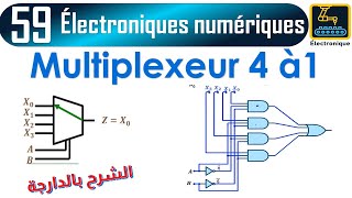 059 Multiplexeur 4 à 1 [upl. by Zurc]