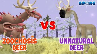 Zoochosis Deer vs Unnatural Deer  Zoochosis vs Unnatural Habitat S1E2  SPORE [upl. by Halsy465]