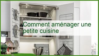 Aménager une petite cuisine  astuces pour maximiser lespace et la fonctionnalité [upl. by Mcclenon852]