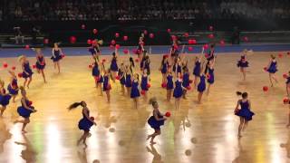 15ª Gymnaestrada Mundial dia 6Gala FIG Classe Malmöflickorna SWE [upl. by Ateuqal120]