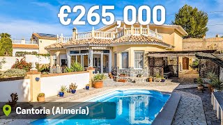 SOLD  HOUSE TOUR SPAIN  Villa in Cantoria  €265000  ref 02261 [upl. by Nairam]