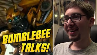 Transformers The Last Knight quotBumblebees Voicequot TV Spot Reaction [upl. by Nylarad]